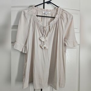 Rose & Olive Women's Blouse in Soft Cream